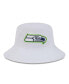 Men's White Seattle Seahawks 2024 NFL Training Camp Stretch Bucket Hat