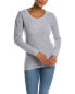 Фото #1 товара Qi Cashmere Puff Sleeve Wool & Cashmere-Blend Sweater Women's Grey S