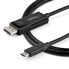 StarTech.com 3ft (1m) USB C to DisplayPort 1.4 Cable 8K 60Hz/4K - Bidirectional DP to USB-C or USB-C to DP Reversible Video Adapter Cable -HBR3/HDR/DSC - USB Type-C/TB3 Monitor Cable - 1 m - USB Type-C - DisplayPort - Male - Male - Straight