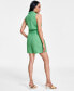 Фото #2 товара Women's Belted Romper, Created for Macy's