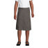 ფოტო #9 პროდუქტის Big Girls School Uniform Slim Solid A-line Skirt Below the Knee