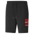 Puma C Cola X 8" Shorts Mens Black Casual Athletic Bottoms 53616401