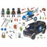 PLAYMOBIL 70575 Police Helicopter Pursuit Of Camouflaged Vehicle