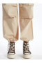 Фото #4 товара Kadın Beli Lastikli Düz Paraşüt Pantolon