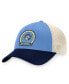 Фото #1 товара Men's Carolina Blue North Carolina Tar Heels Refined Trucker Adjustable Hat