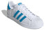 adidas originals Superstar 低帮 板鞋 男女同款 白青蓝 / Кроссовки Adidas originals Superstar G54739