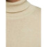 JACK & JONES Emil Knit Roll Neck Detail Melange Sweater