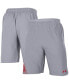 ფოტო #1 პროდუქტის Men's Gray Wisconsin Badgers 2021 Sideline Woven Shorts