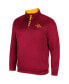 Men's Cardinal Iowa State Cyclones No Tomorrow Quarter-Zip Jacket