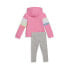 Фото #2 товара Puma TwoPiece Fleece Hoodie & Leggings Set Toddler Girls Size 2T Casual Tops 85