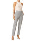 ფოტო #1 პროდუქტის Women's Pinstriped Pull-On Trouser Leggings