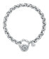 Charming steel bracelet with Drops SCZ1218 crystals