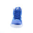 Фото #31 товара Fila MB Night Walk 1BM01747-421 Mens Blue Leather Athletic Basketball Shoes