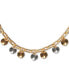 Two-Tone Charm Chain Necklace, 16" + 3" extender