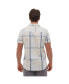 Фото #1 товара Men's Naleb Short Sleeve Check Shirt