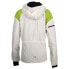 Diadora Bright Be One Full Zip Running Jacket Womens White Casual Athletic Outer