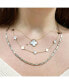 The Lovery mother of Pearl Bar Necklace