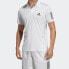 Фото #5 товара adidas Club 3STR Polo 纯色网球运动Polo衫 男款 白色 / Поло Adidas Club 3STR DU0849
