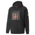 Фото #3 товара Puma Scuderia Ferrari Nightride Graphic Hoodie Mens Black Casual Outerwear 53484