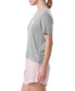 ფოტო #6 პროდუქტის Women's 2-Pc. T-Shirt & Boxer Pajamas Set