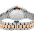 ფოტო #3 პროდუქტის Women's Naples Swiss Quartz Diamond Two-Tone SS IPRG Stainless Steel Bracelet Watch 32mm