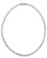ფოტო #1 პროდუქტის Cubic Zirconia and Crystal Classic Necklace (29 ct. t.w.) Necklace, Created for Macy's