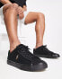 Фото #4 товара Polo Ralph Lauren sayer trainer in black with logo