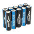 Ansmann 1502-0005 - Single-use battery - AA - Lithium - 1.5 V - 10 pc(s) - Black