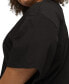 ფოტო #5 პროდუქტის Women's Better Classics Oversized Cropped T-Shirt