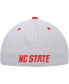 ფოტო #1 პროდუქტის Men's Gray NC State Wolfpack On-Field Baseball Fitted Hat