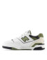 New Balance 550 trainers in white and khaki Белый, EU 39.5 - фото #1