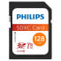 Фото #1 товара PHILIPS SDXC Class 10 UHS-I U1 128GB memory card