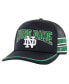 Фото #1 товара Men's Navy Notre Dame Fighting Irish Sideband Trucker Adjustable Hat