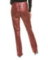 Фото #2 товара Hudson Jeans Harlow Ultra High-Rise Cinnamon Glitter Cigarette Jean Women's Red