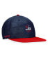 Фото #1 товара Men's Navy, Red Winnipeg Jets Authentic Pro Alternate Logo Snapback Hat