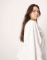 Фото #4 товара ASOS EDITION Curve oversized premium long sleeve t-shirt in white