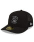 ფოტო #5 პროდუქტის Men's Black Chicago White Sox 2022 Batting Practice Team Low Profile 59FIFTY Fitted Hat