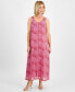 ფოტო #1 პროდუქტის Petite Smara Statement Tassel Sleeveless Maxi Dress, Created for Macy's