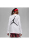 Фото #3 товара M Jordan Dri-Fit Sport Erkek Beyaz Uzun Kollu T-Shirt