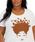 Trendy Plus Size Graphic-Print T-Shirt