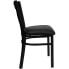 Фото #3 товара Hercules Series Black ''X''Restaurant Chair