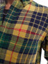 Фото #7 товара GANT sheild logo check flannel shirt in tan