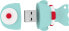 Фото #3 товара Флэш-накопитель USB EMTEC Sailor Whale - 16 ГБ - USB Type-A - 2.0 - 18 МБ/с - Cap - голубой