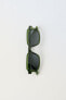 Фото #5 товара Солнцезащитные очки в квадратной пластмассовой оправе ZARA