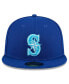 Фото #3 товара Men's Royal Seattle Mariners 2024 Father's Day 59FIFTY Fitted Hat