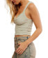 Women's Love Letter Textured Sweetheart Cami