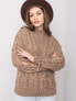 Фото #3 товара женский свитер с узором косичка Factory Price