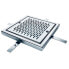 ASTRALPOOL 00286 400x400mm AISI304 drain grille in stainless steel