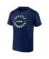 ფოტო #2 პროდუქტის Men's Seattle Seahawks Serve T-Shirt Combo Pack