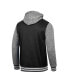 ფოტო #3 პროდუქტის Men's Black Iowa Hawkeyes Robinson Hoodie Full-Snap Jacket